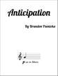Anticipation Concert Band sheet music cover